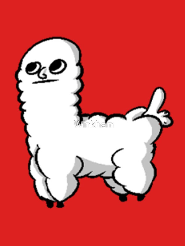 Sheep Dickbutt Meme Classic T-Shirt - Image 17