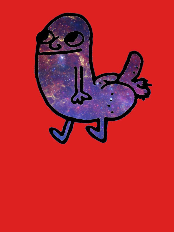 galaxy dickbutt Classic T-Shirt - Image 17