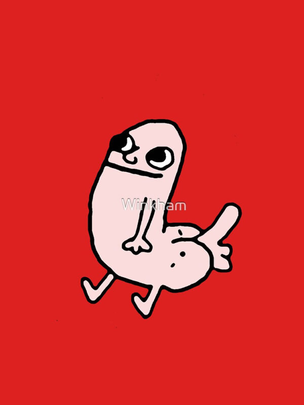 Pink DickButt Meme Tank Top - Image 17