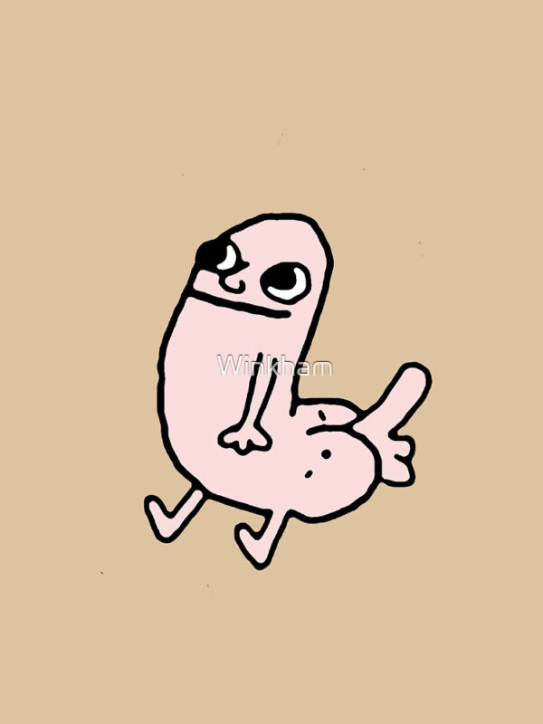 Pink DickButt Meme Pullover Hoodie - Image 29
