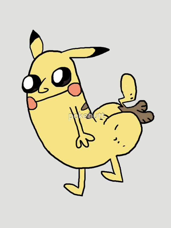 Pikabutt Fitted T-Shirt - Image 38