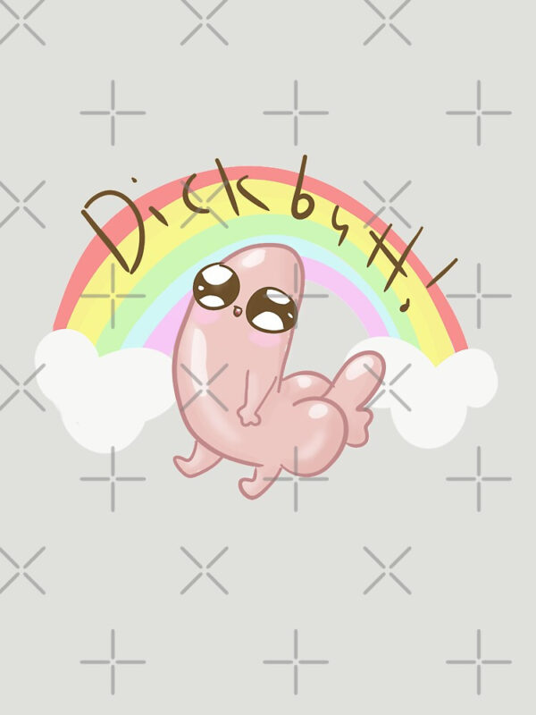 Dickbutt Fitted T-Shirt - Image 38