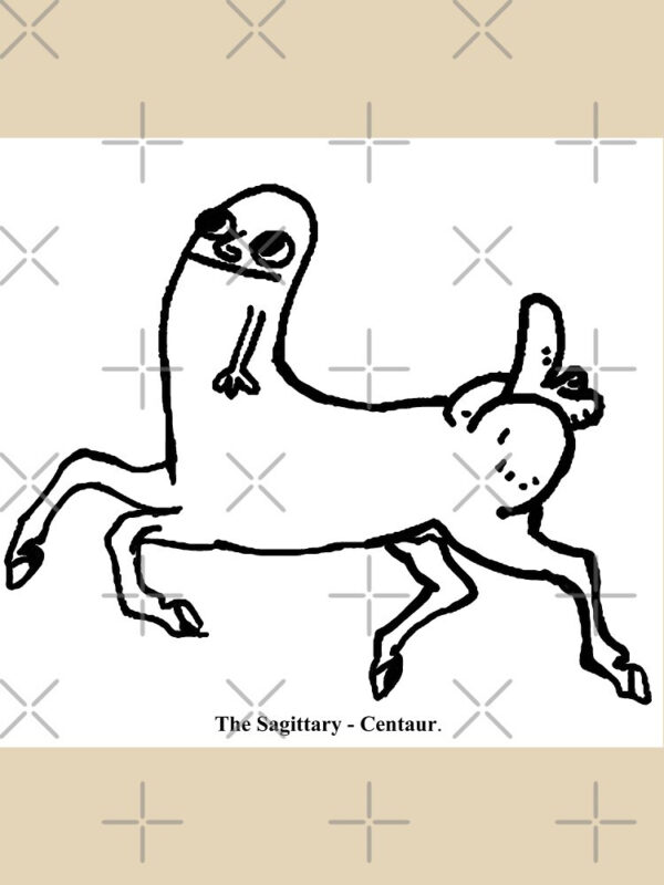 Dickbutt Centaur Oversized T-Shirt - Image 14