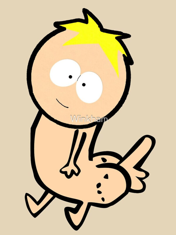 Butters Dickbutt Oversized T-Shirt - Image 14