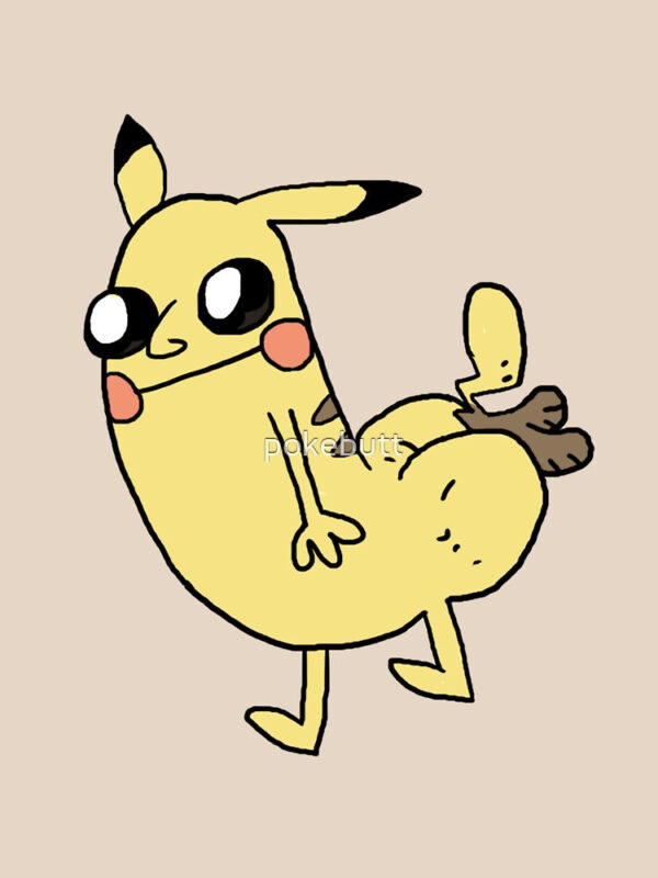 Pikabutt Fitted T-Shirt - Image 41