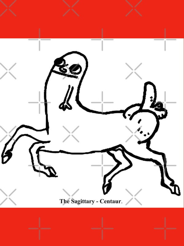 Dickbutt Centaur Oversized T-Shirt - Image 17