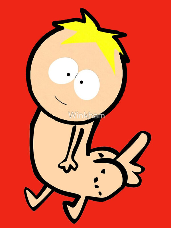 Butters Dickbutt Oversized T-Shirt - Image 17