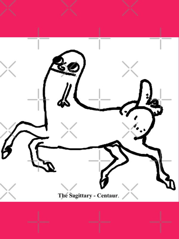 Dickbutt Centaur Fitted T-Shirt - Image 35