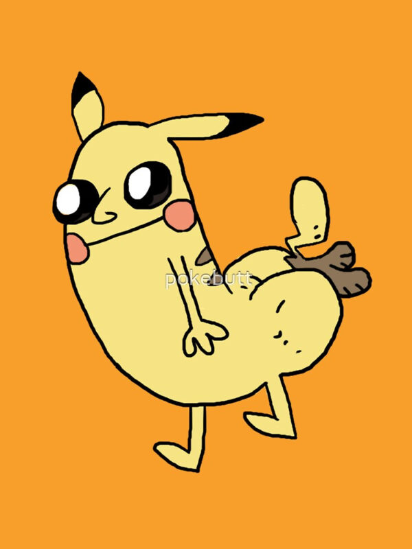 Pikabutt Fitted T-Shirt - Image 44