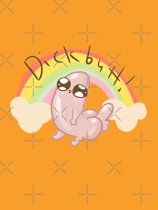 Dickbutt Fitted T-Shirt - Image 44