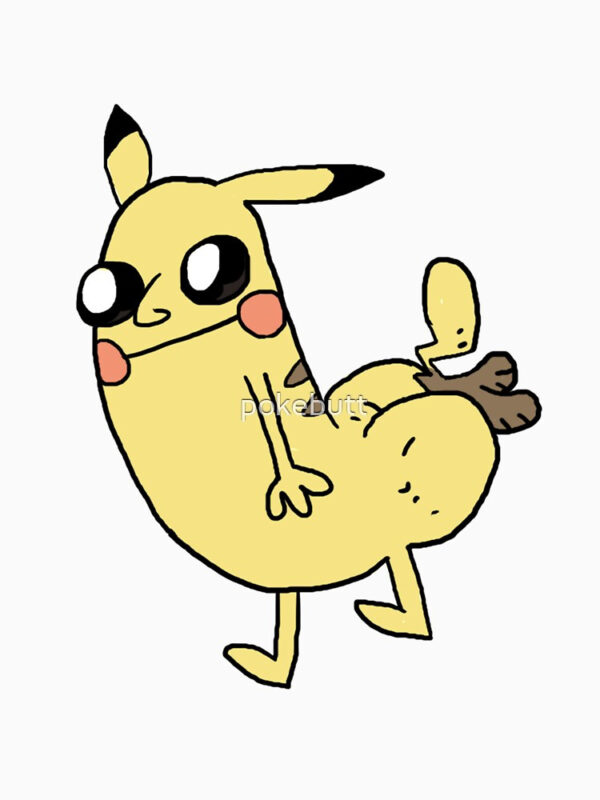 Pikabutt Fitted T-Shirt - Image 5