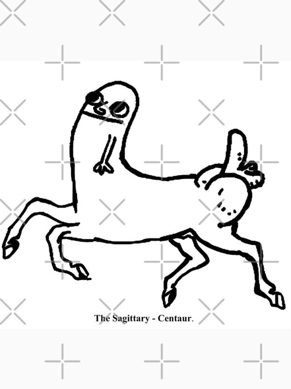 Dickbutt Centaur Pullover Hoodie - Image 5
