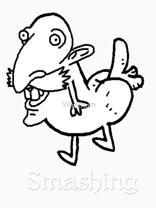 Smashing Dickbutt - Classic T-Shirt - Image 5