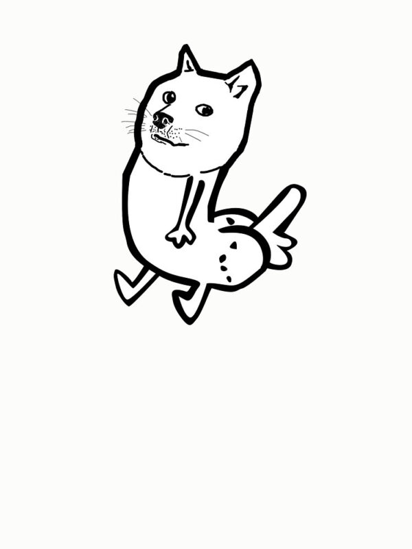 Doge Dickbutt Pullover Sweatshirt - Image 8