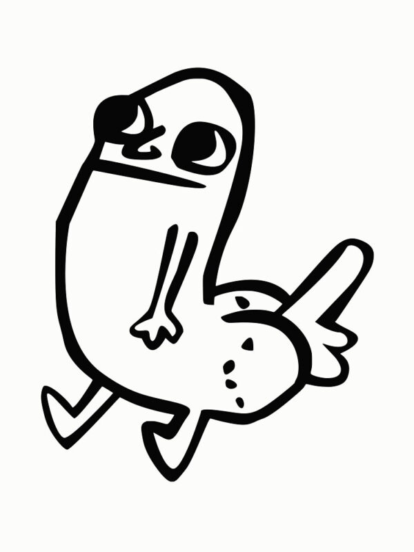 dickbutt Pullover Sweatshirt - Image 8