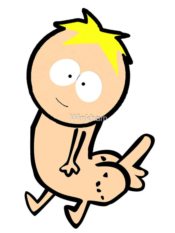 Butters Dickbutt Oversized T-Shirt - Image 5