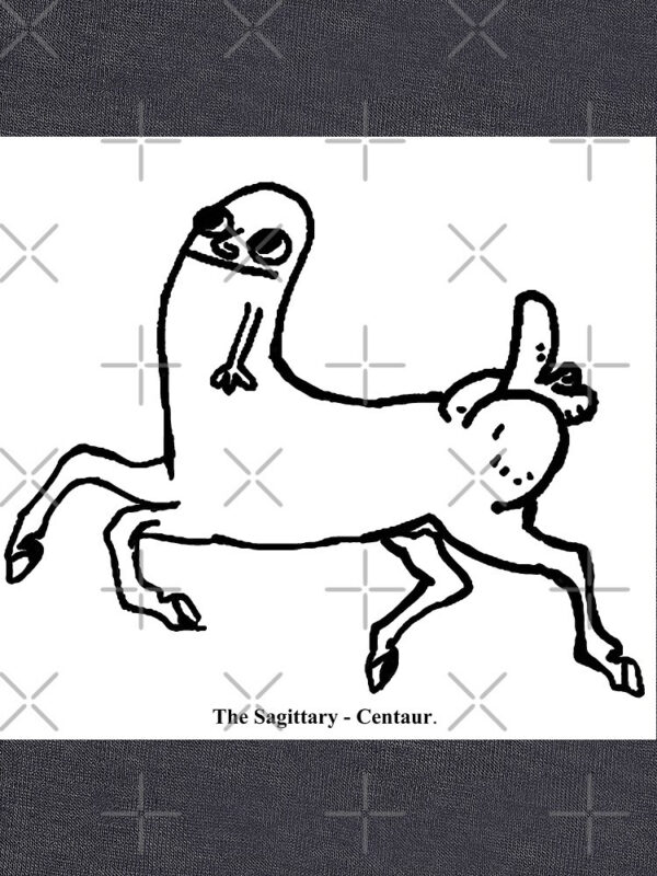 Dickbutt Centaur Lightweight Hoodie - Image 17