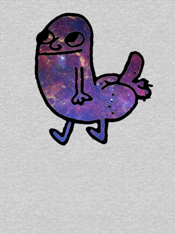 galaxy dickbutt Classic T-Shirt - Image 8