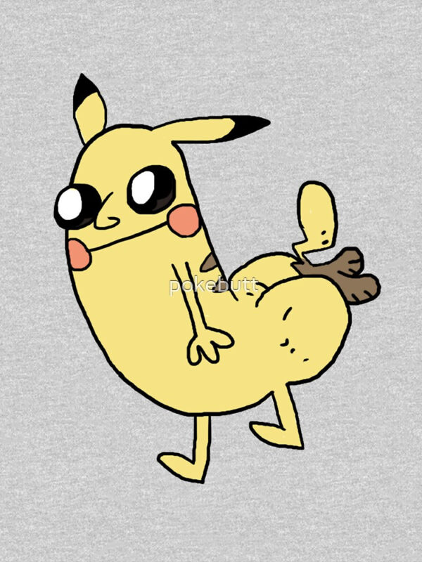 Pikabutt Fitted T-Shirt - Image 8