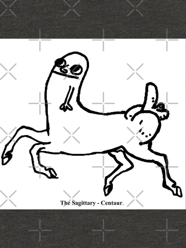 Dickbutt Centaur Pullover Hoodie - Image 11