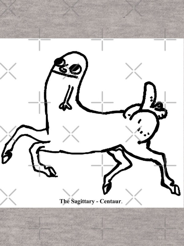 Dickbutt Centaur Lightweight Hoodie - Image 5