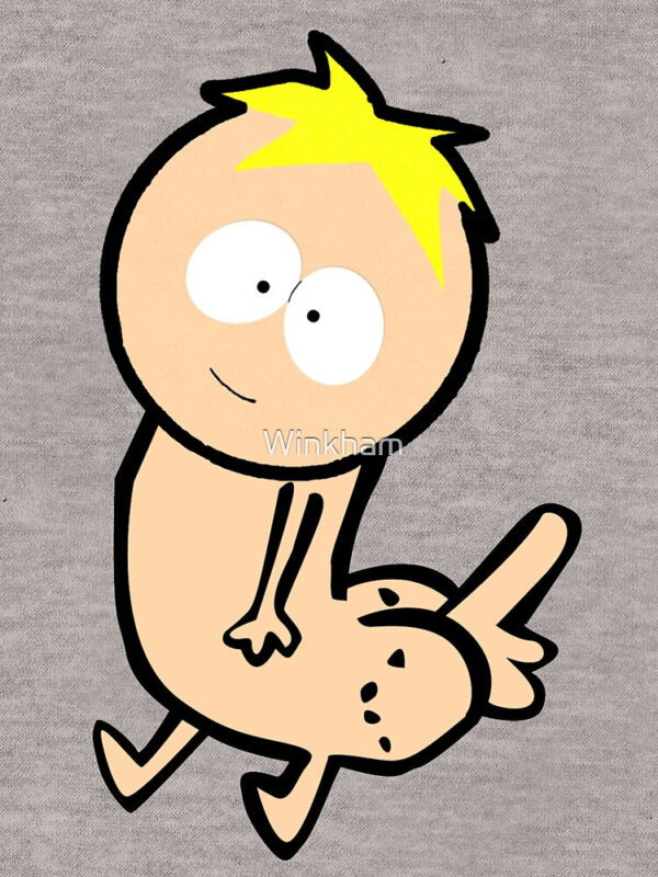 Butters Dickbutt Zipped Hoodie - Image 14