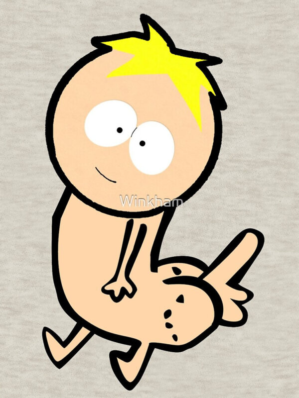 Butters Dickbutt Zipped Hoodie - Image 2