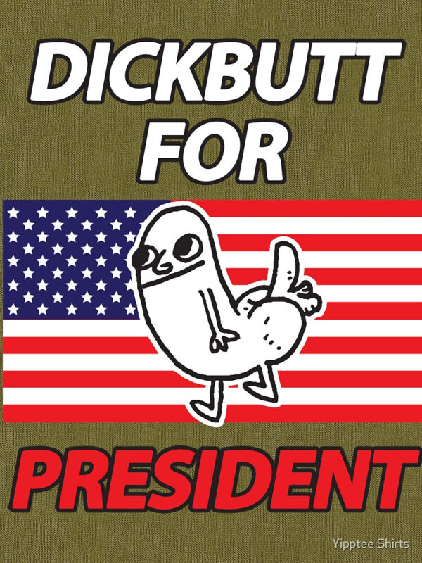 DickButt For President Tri-blend T-Shirt - Image 29