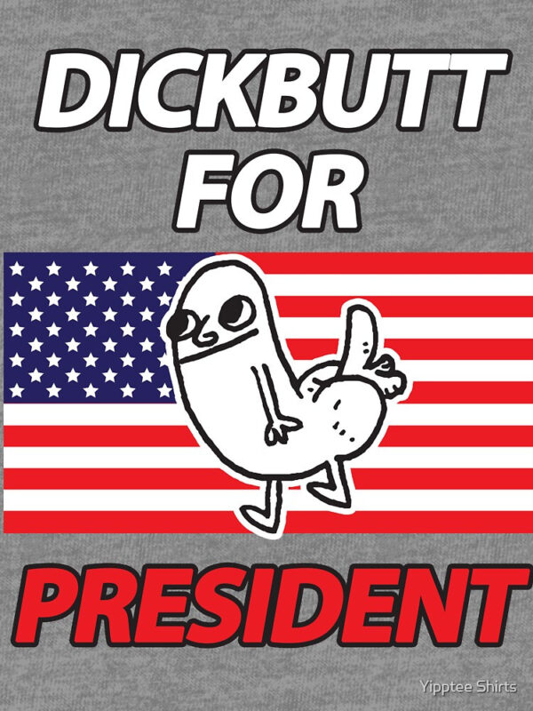 DickButt For President Tri-blend T-Shirt - Image 5