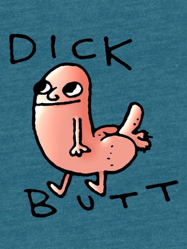 Dick butt Tri-blend T-Shirt - Image 38