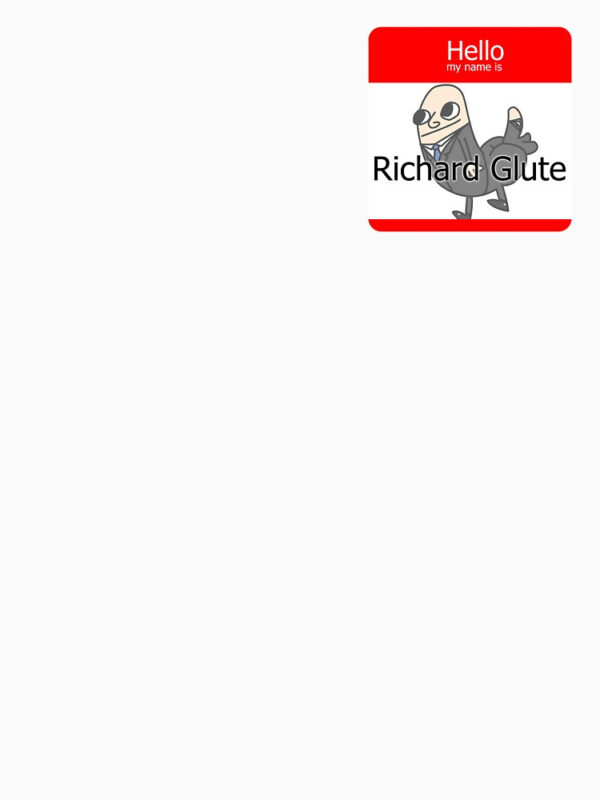 Richard Glutes Classic T-Shirt - Image 5