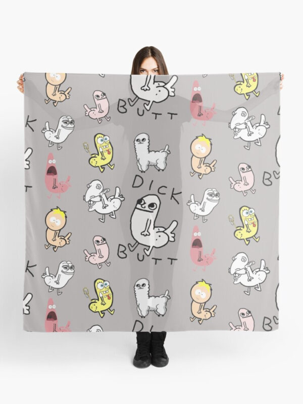 Dickbutt Meme Collection Scarf