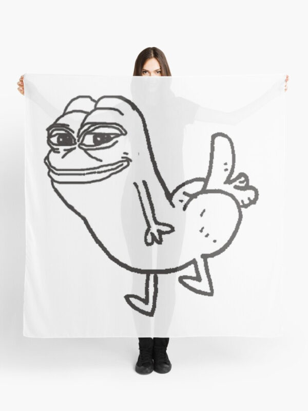 Pepe Dickbutt Scarf