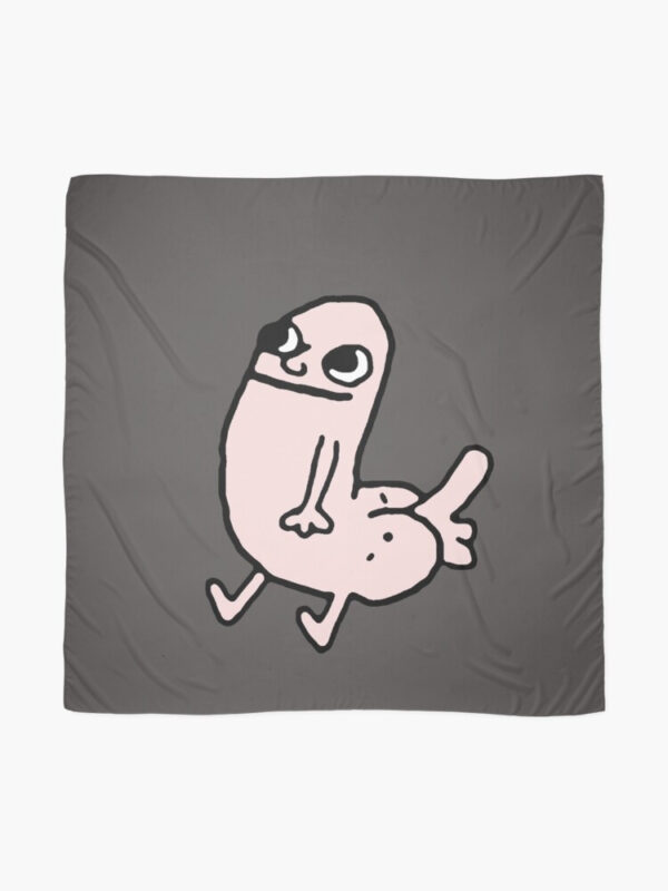 Pink DickButt Meme Scarf - Image 2