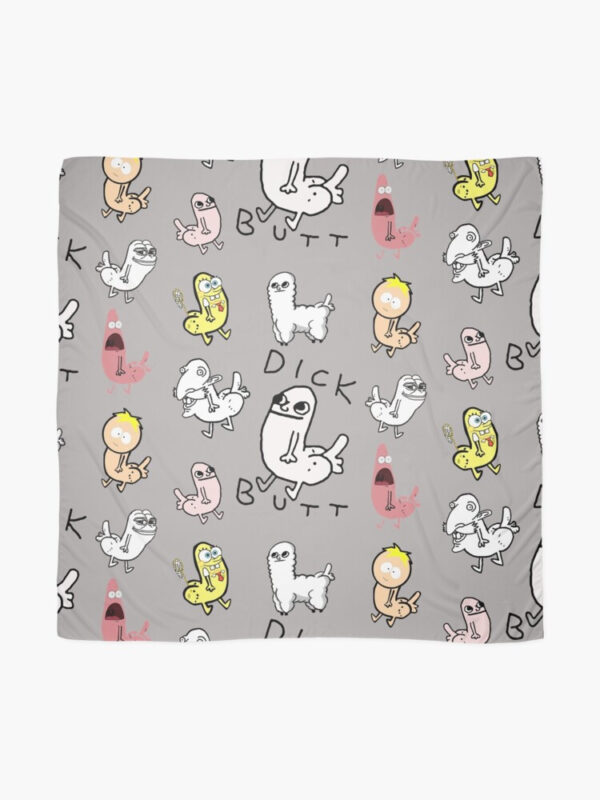 Dickbutt Meme Collection Scarf - Image 2