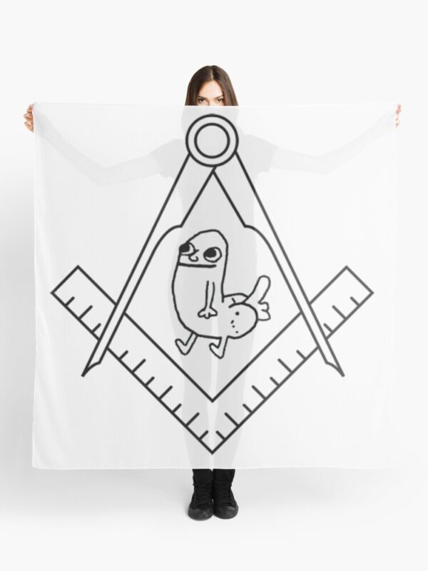church of dickbutt Scarf