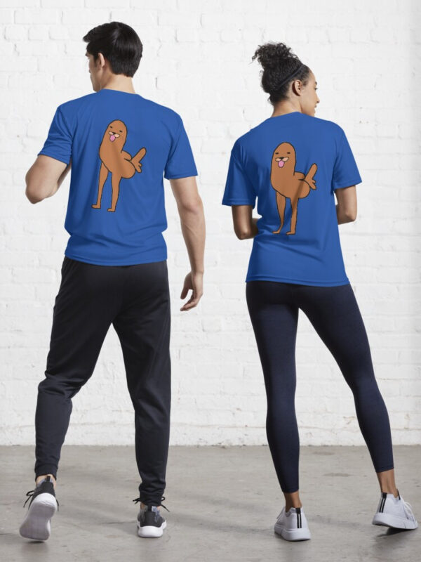 Gondola Dickbutt Active T-Shirt - Image 9