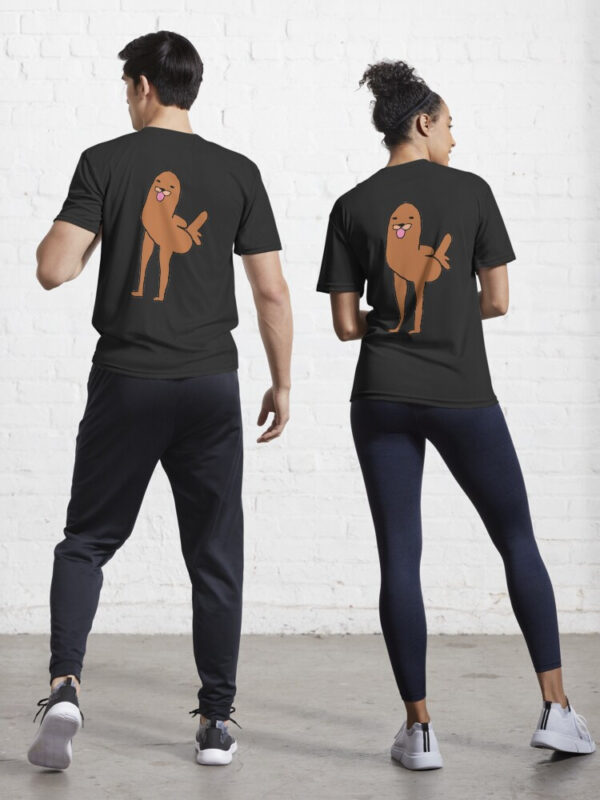 Gondola Dickbutt Active T-Shirt - Image 3