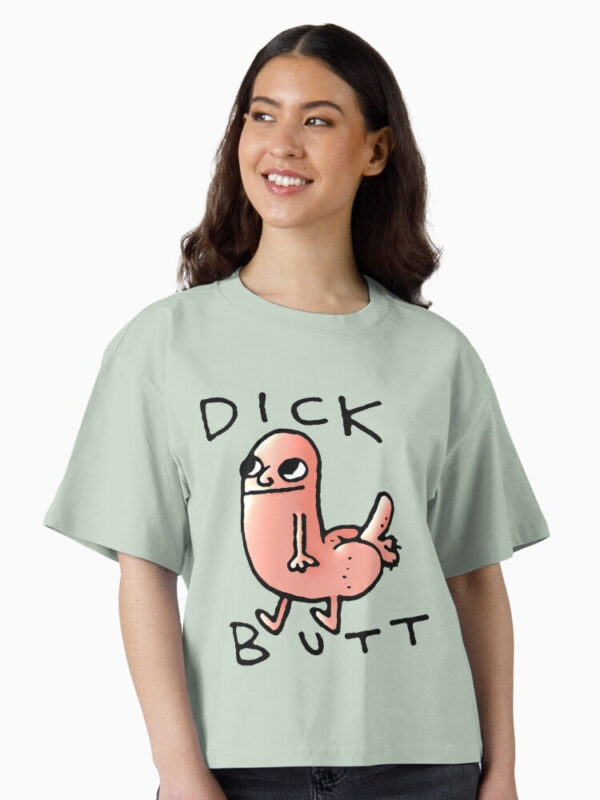 Dick butt Boxy T-Shirt - Image 10