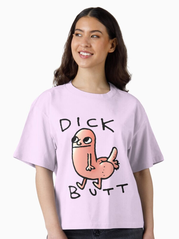 Dick butt Boxy T-Shirt - Image 13