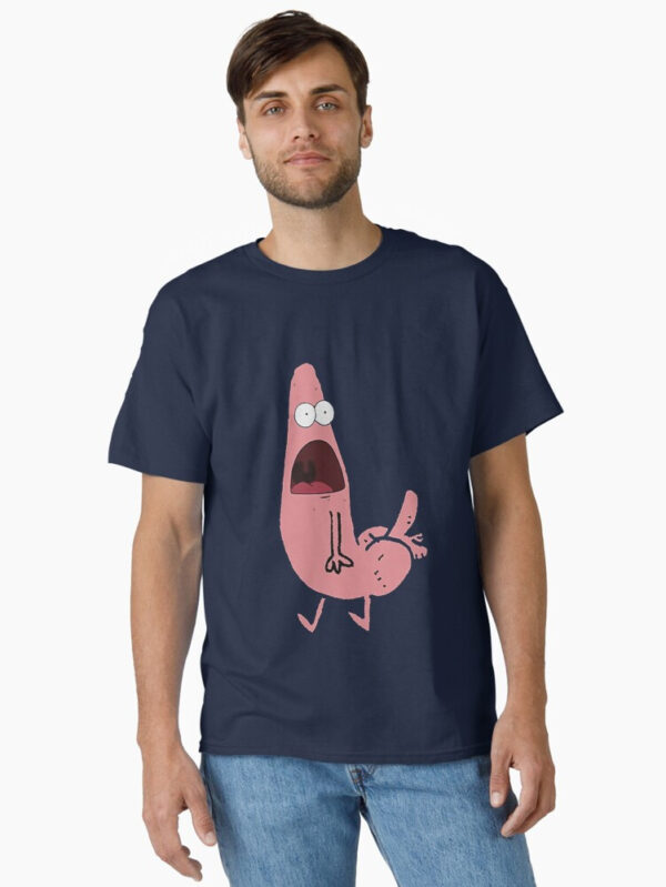 Patrick Dickbutt Classic T-Shirt - Image 10