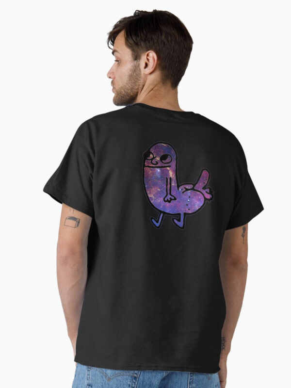 galaxy dickbutt Classic T-Shirt - Image 3