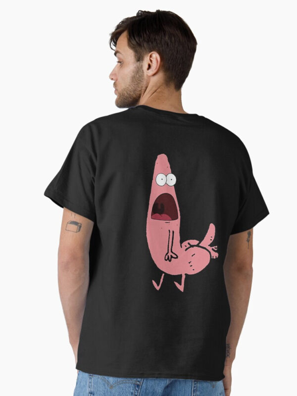 Patrick Dickbutt Classic T-Shirt - Image 3