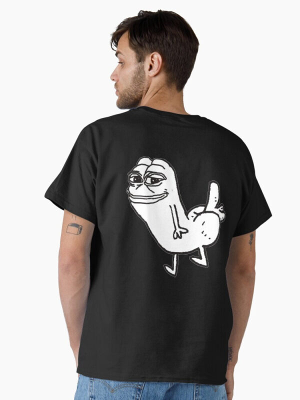 Pepe Dickbutt Classic T-Shirt - Image 3
