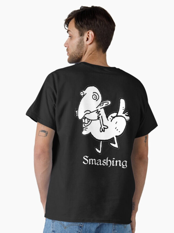 Smashing Dickbutt - Classic T-Shirt - Image 3