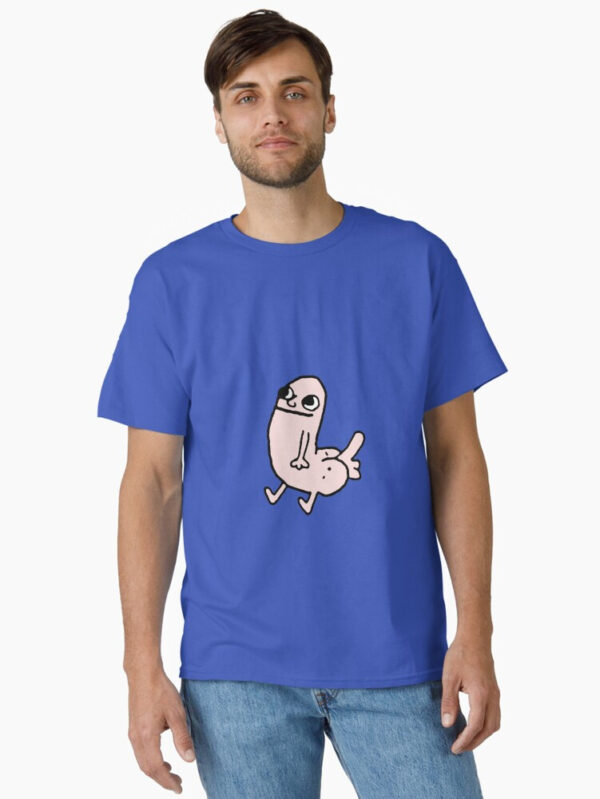 Pink DickButt Meme Classic T-Shirt - Image 13