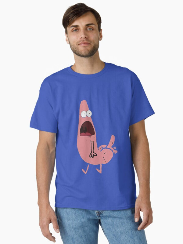 Patrick Dickbutt Classic T-Shirt - Image 13