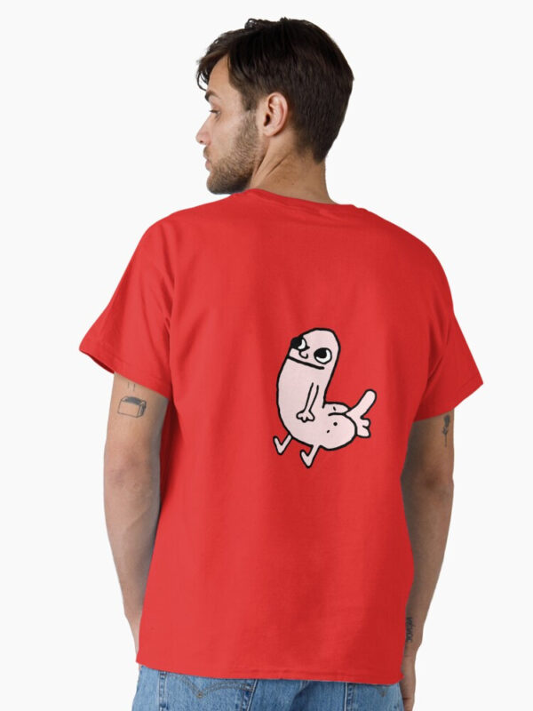 Pink DickButt Meme Classic T-Shirt - Image 18