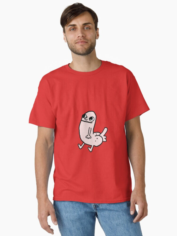 Pink DickButt Meme Classic T-Shirt - Image 16