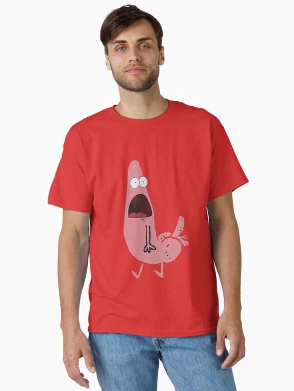 Patrick Dickbutt Classic T-Shirt - Image 16